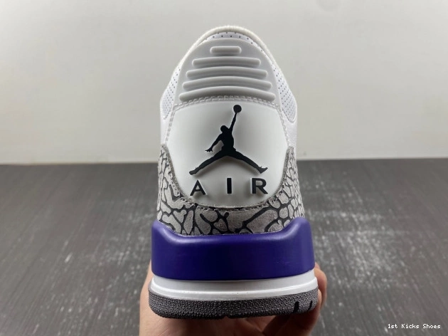 1st Kicks PE Bryant Retro Jordan 3 869802-907 Kobe 0816